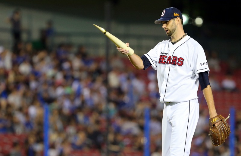 두산 시절의 니퍼트. 사진=연합뉴스