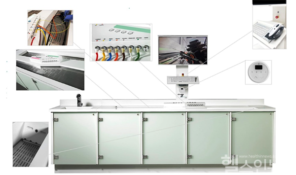 의정부을지대학교병원이 국내에서 처음으로 도입하는 내시경 세척 자동화 장비 ‘울트라조닉 엔도’ (의정부을지대병원 제공)