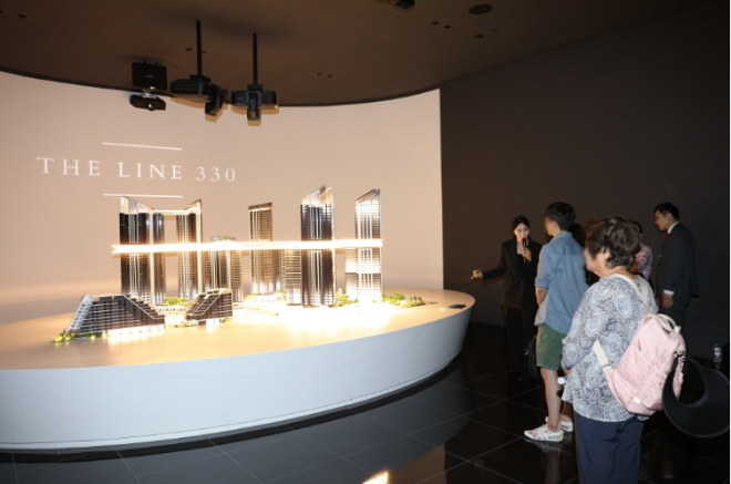 The line 330 모형도 ⓒHDC현대산업개발