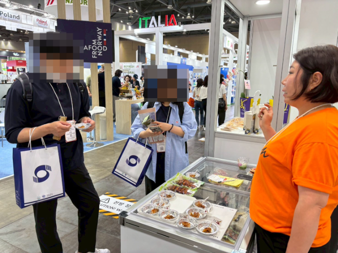 타이난시, 2025 서울푸드전시회서 대만 수산물 알리며 수출 가능성 타진