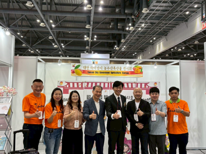 타이난시, 2025 서울푸드전시회서 대만 수산물 알리며 수출 가능성 타진