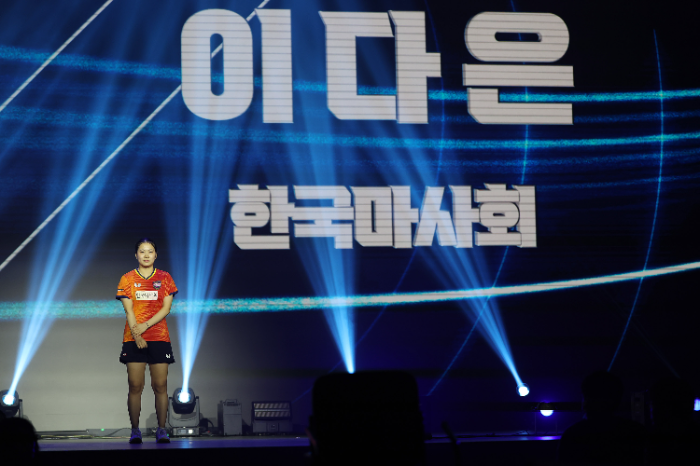 한국마사회 이다은 선수, ‘프로탁구리그’ 여자 단식 초대 챔피언 등극