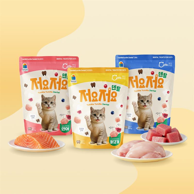 대주펫푸드, 기호성과 구강 건강 설계 강화한 ‘저요저요 덴탈’ 출시