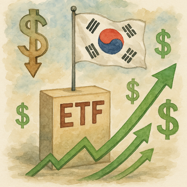 한국 ETF 자금 유입 지속...추천 ETF 포트폴리오