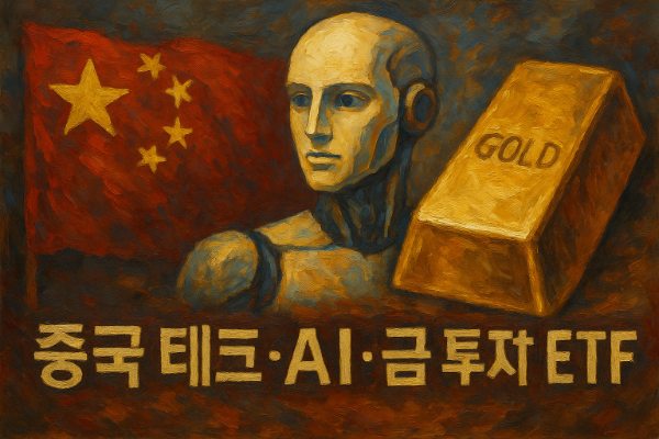 국내 증시에 중국 테크·AI·금 투자 ETF 5종목 신규 상장