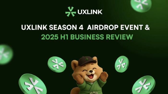 유엑스링크(UXLINK), 2025년 상반기 성과 공개하며 시즌 4 에어드랍 개시