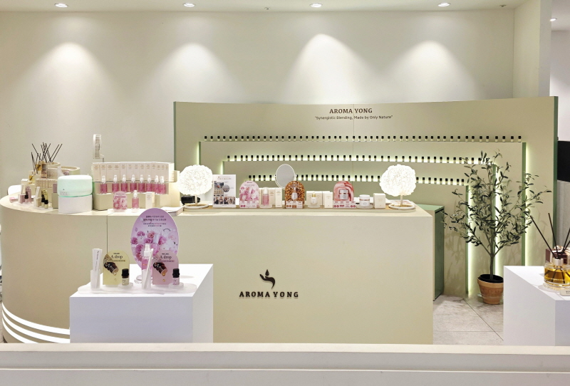 오가닉 뷰티 아로마용, 롯데백화점 잠실점 오픈