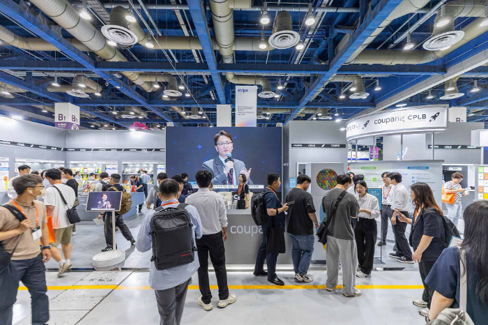 쿠팡 CPLB 부스에 3일간 약 2200여명의 관람객들이 참여해 성황을 이뤘다.