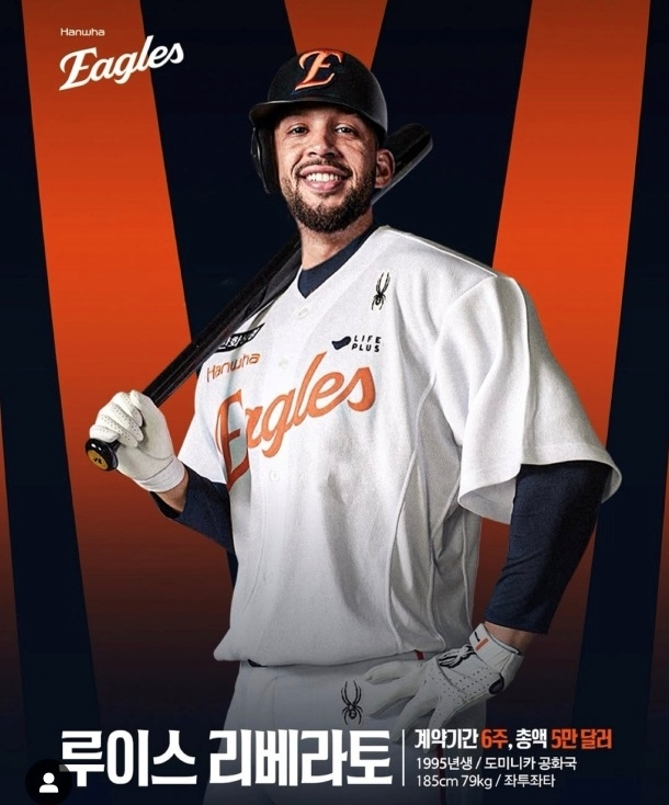 루이스 리베라토 / 한화 이글스 제공