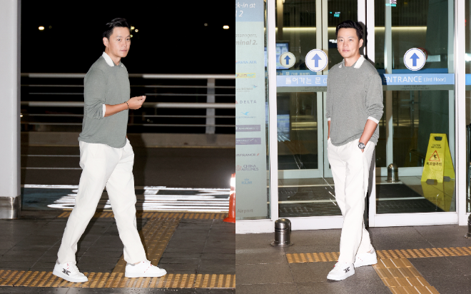 이서진, 키톤 컬렉션 참석 위해 밀라노 출국