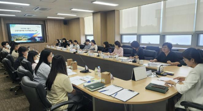 홍성군보건소, 간호직공무원 직무역량강화교육 실시 (홍성군 제공)