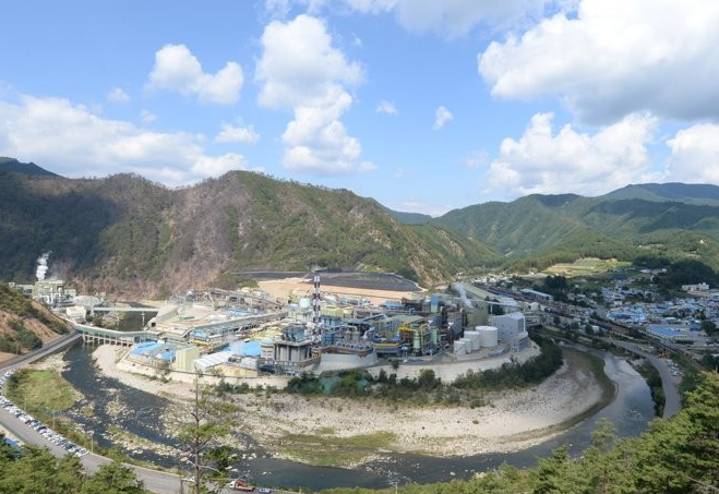 경북 봉화군 석포면 영풍 석포제련소 전경 ⓒ연합뉴스/봉화군