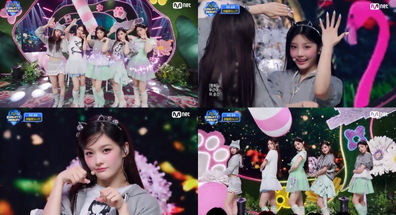 ‘엠카운트다운’ 아일릿, 설렘 가득한 노래+퍼포먼스+비주얼 ‘완벽 삼박자’