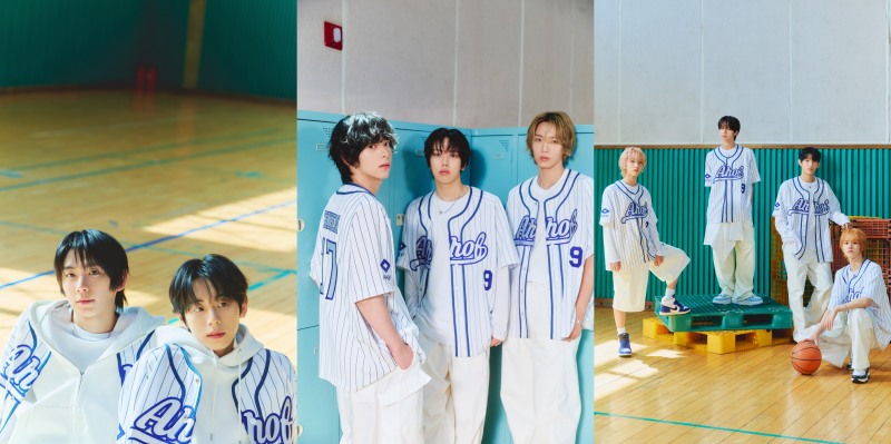 아홉(AHOF), 유니폼룩으로 원팀 면모 과시 ⋯'후 위 아' 첫 유닛 콘셉트 포토 공개