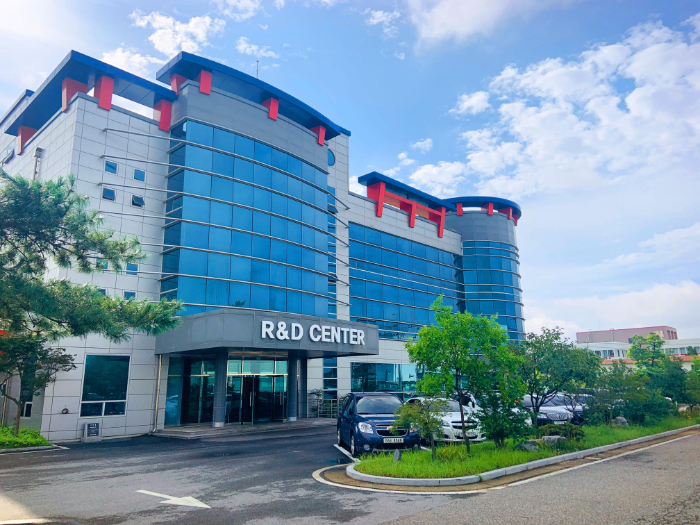 경북 구미시 남선알미늄 자동차사업부문 R&D센터 전경 / 사진 제공=SM그룹