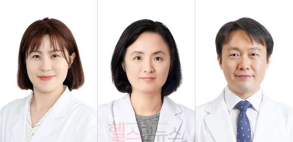 (왼쪽부터) 안혜진 경희대병원 피부과 교수, 이미숙 경희대병원 감염면역내과 교수, 김정욱 경희대병원 소화기내과 교수 (경희대병원 제공)