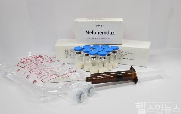 지엔티파마가 뇌졸중 치료제로 개발 중인 ‘넬로넴다즈’. (지엔티파마 제공)