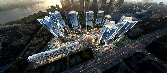 오티에르 용산 조감도 ⓒ포스코이앤씨