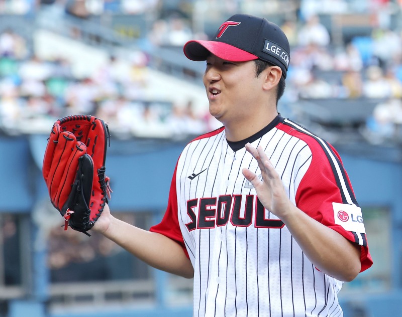 미소 짓는 송승기. 사진=연합뉴스