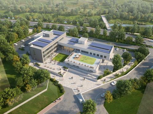 ‘문산보건지소·노인복지관 복합센터’ 조감도 (파주시 제공)