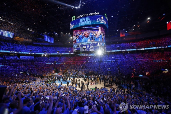 오클라호마시티, 2024-2025 NBA 우승 / 사진=연합뉴스