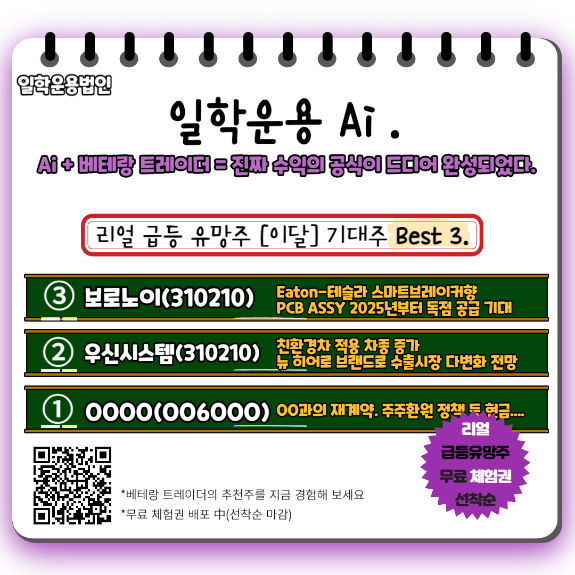 【단독공개】증시 불장에도 '내 계좌 회복안된다면?' 일학운용 Ai 추천주가 '답'