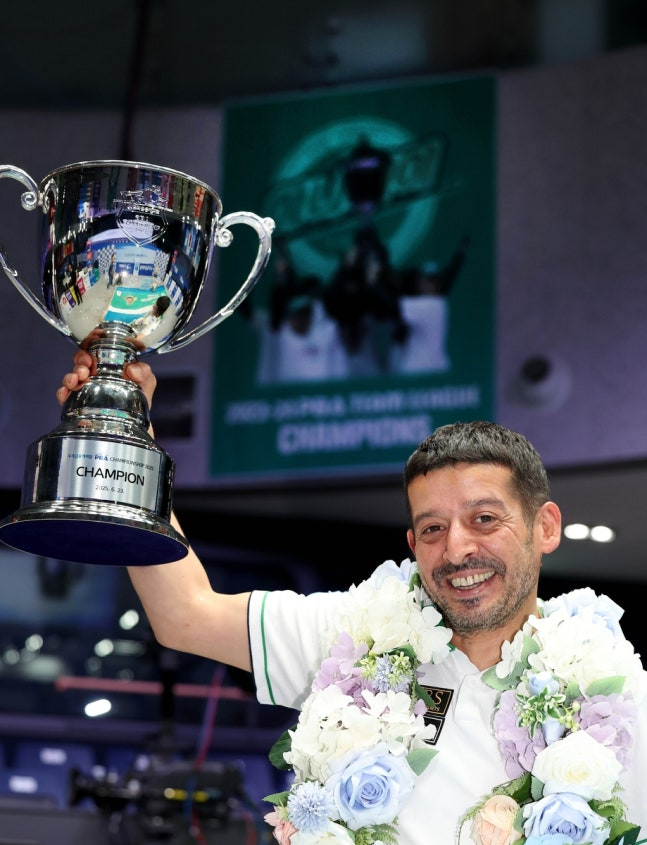 PBA 통산 2승째를 거둔 초클루 / PBA 제공