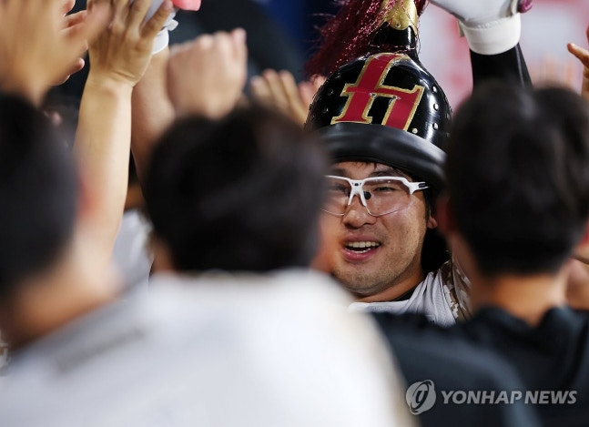 임지열 '내가 키움의 히어로' / 사진=연합뉴스