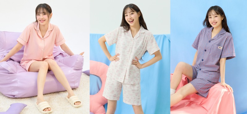 BYC는 무더운 여름철에도 시원하고 쾌적한 수면 환경을 제공하는 여름 잠옷 세트 3종을 출시했다고 밝혔다. (BYC 제공)