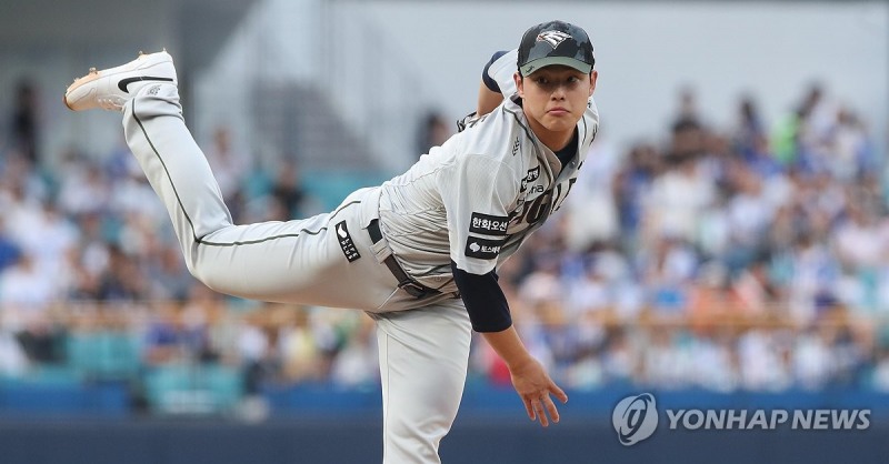 역투하는 한화 문동주 / 사진=연합뉴스