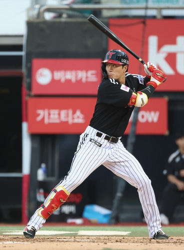 LG 유니폼을 입은 천성호 / LG 트윈스 제공