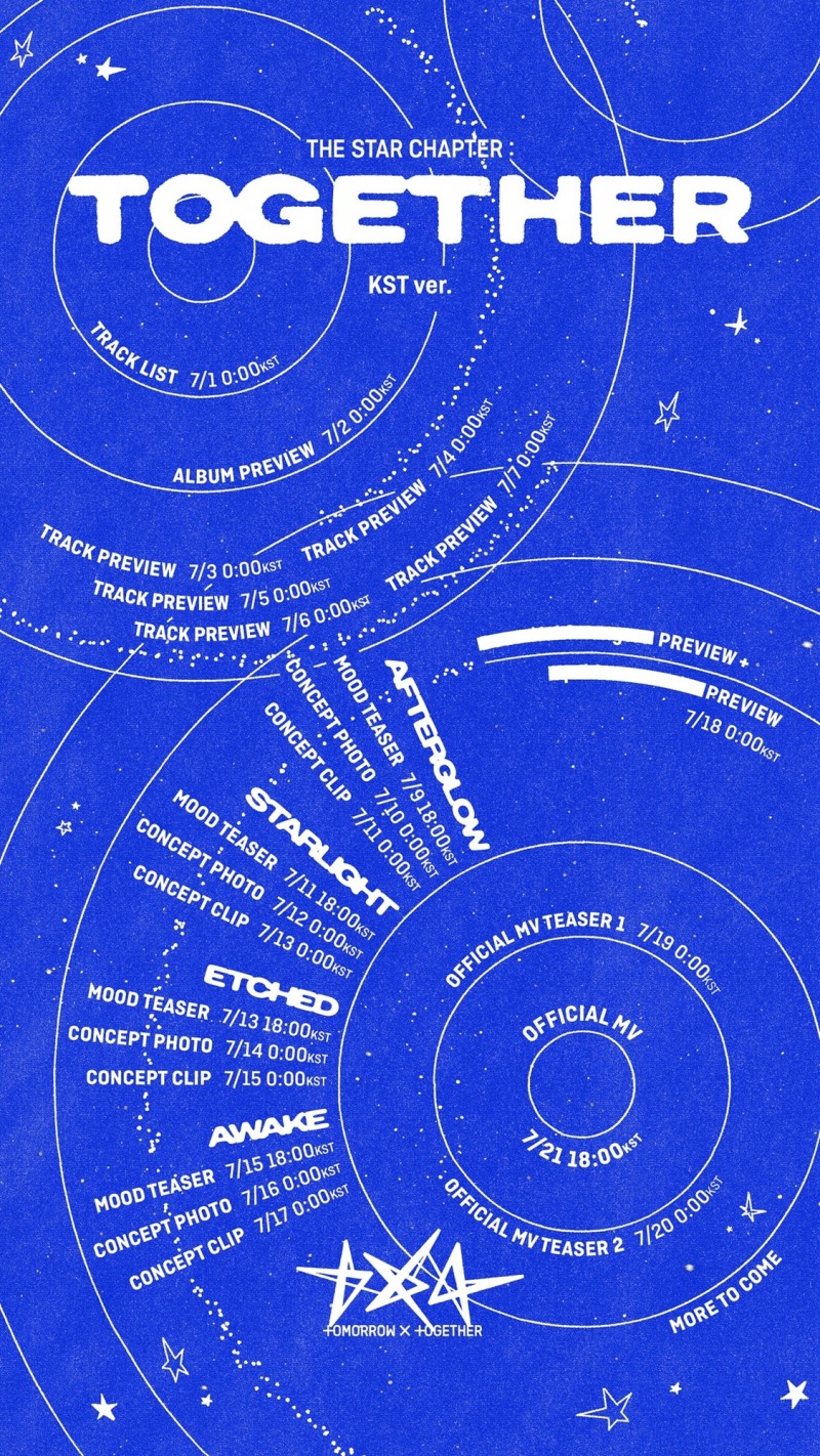 TXT, 정규 4집 프로모션 스케줄러 공개…풍성한 콘텐츠 예고