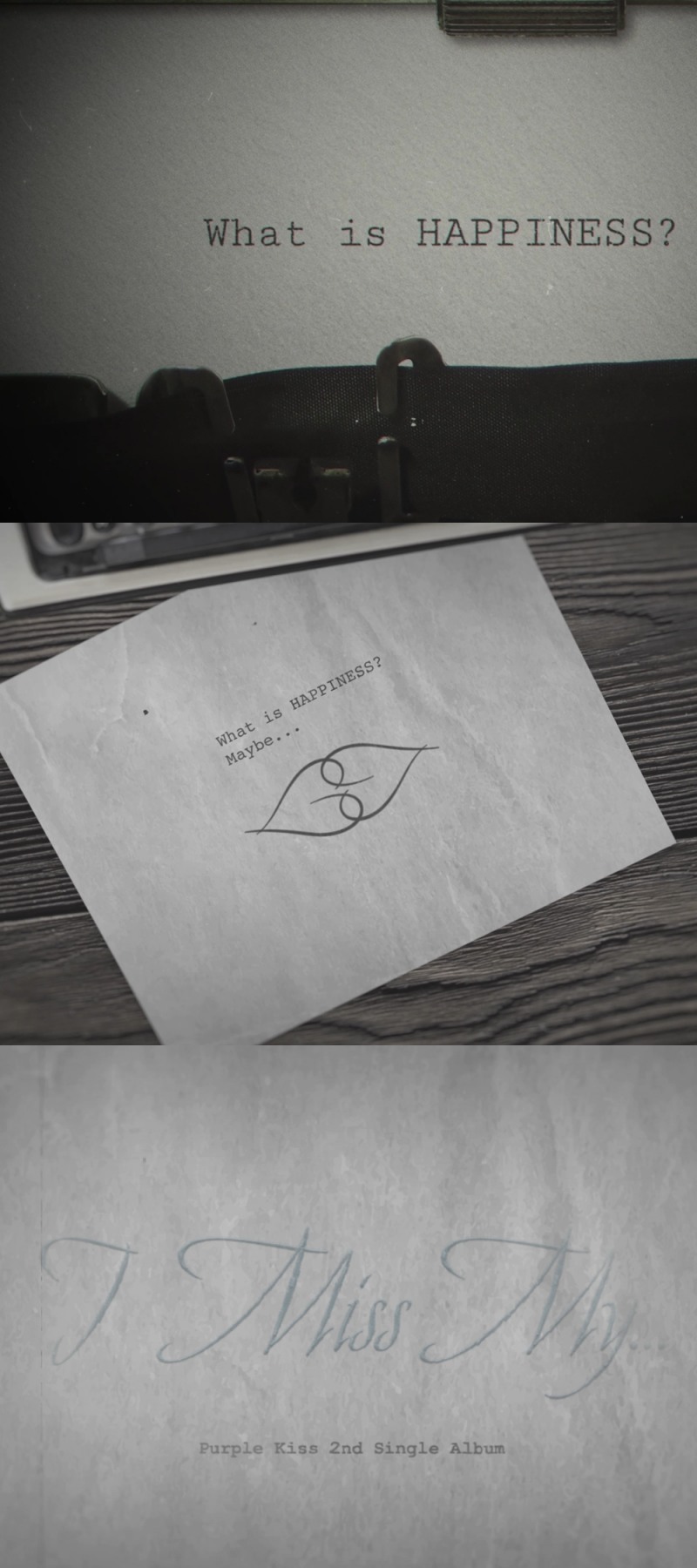 퍼플키스, 16일 컴백 확정…싱글 2집 'I Miss My...' 로고 모션 공개