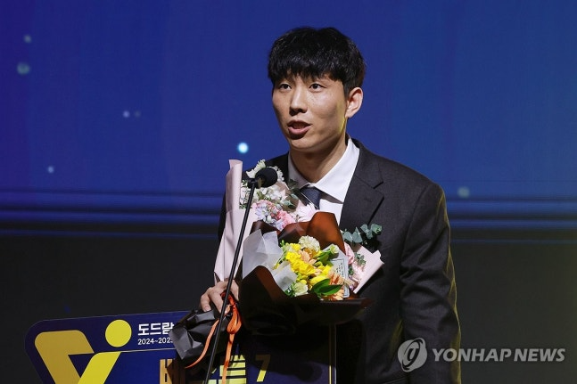 V리그 남자부 베스트 7 선정된 황택의 / 사진=연합뉴스