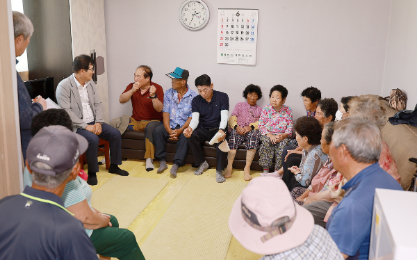 건강버스 현장 점검. ⓒ 함평군