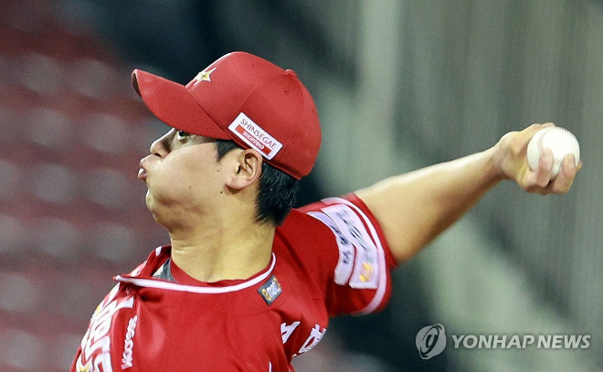 역투하는 조병현 / 사진=연합뉴스