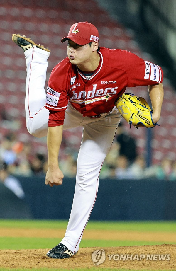 역투하는 조병현 / 사진=연합뉴스