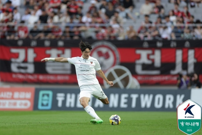 포항 스틸러스의 한현서. / 한국프로축구연맹 제공.