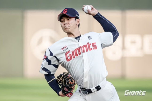 롯데 홍민기 / 사진제공=롯데 자이언츠