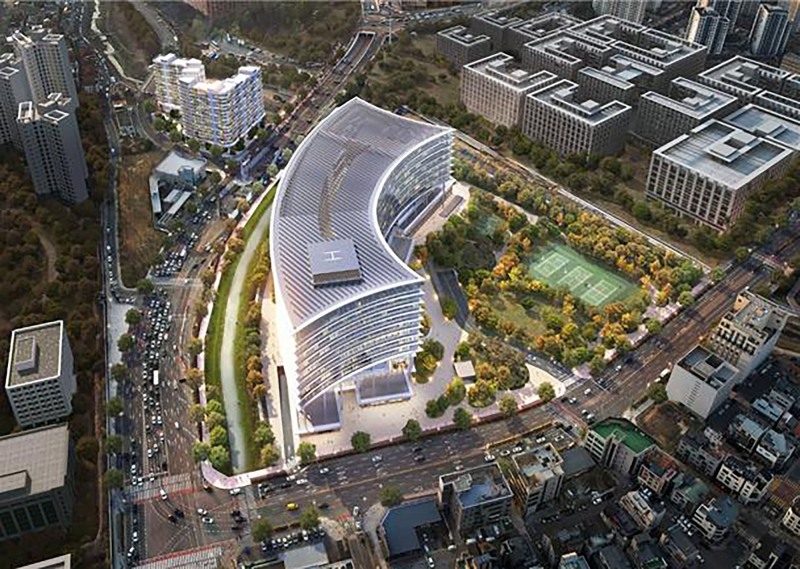 포스코 글로벌센터 조감도