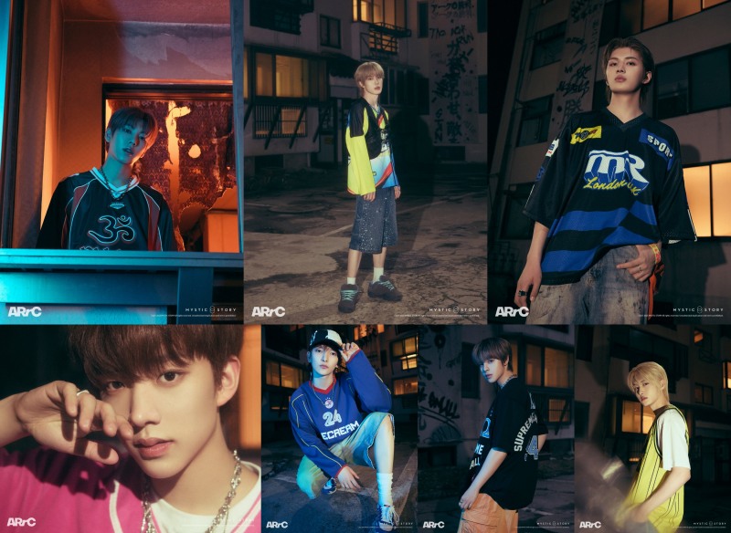 아크, 미니 3집 'HOPE' 포토 드롭 공개…앨범명과 상반된 강렬한 무드