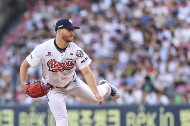 두산 베어스 콜어빈 / 두산 베어스 제공.