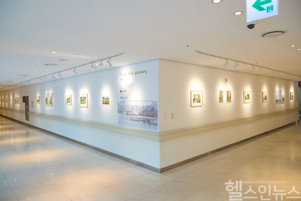 구로병원 갤러리 이옥희 작가 개인전, 풍경으로 부터 개최 (고대구로병원 제공)