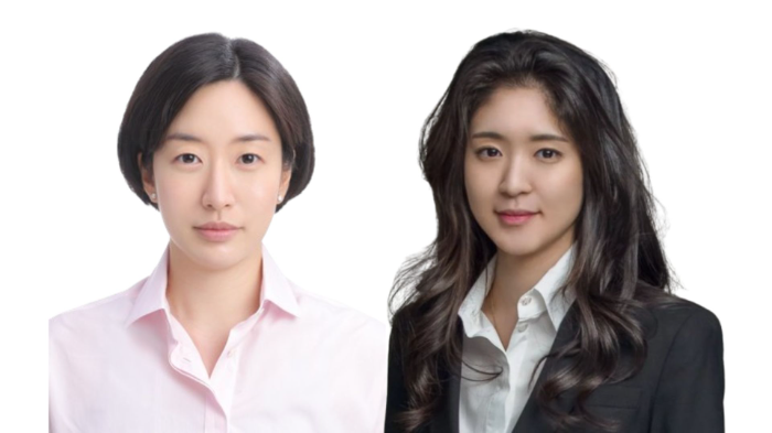 아모레퍼시픽 서경배 회장의 차녀 서호정 씨(좌), 장녀 서민정 씨(우)