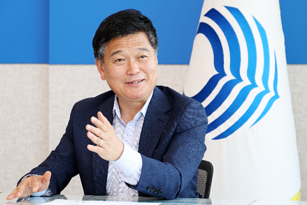 박종효  남동구청장 모습