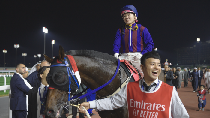 두바이 알 막툼 클래식 글로벌히트와 김혜선 기수