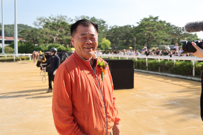 은퇴하는 안해양 조교사