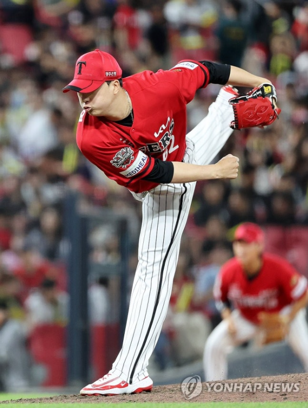 투구하는 정해영 / 사진=연합뉴스