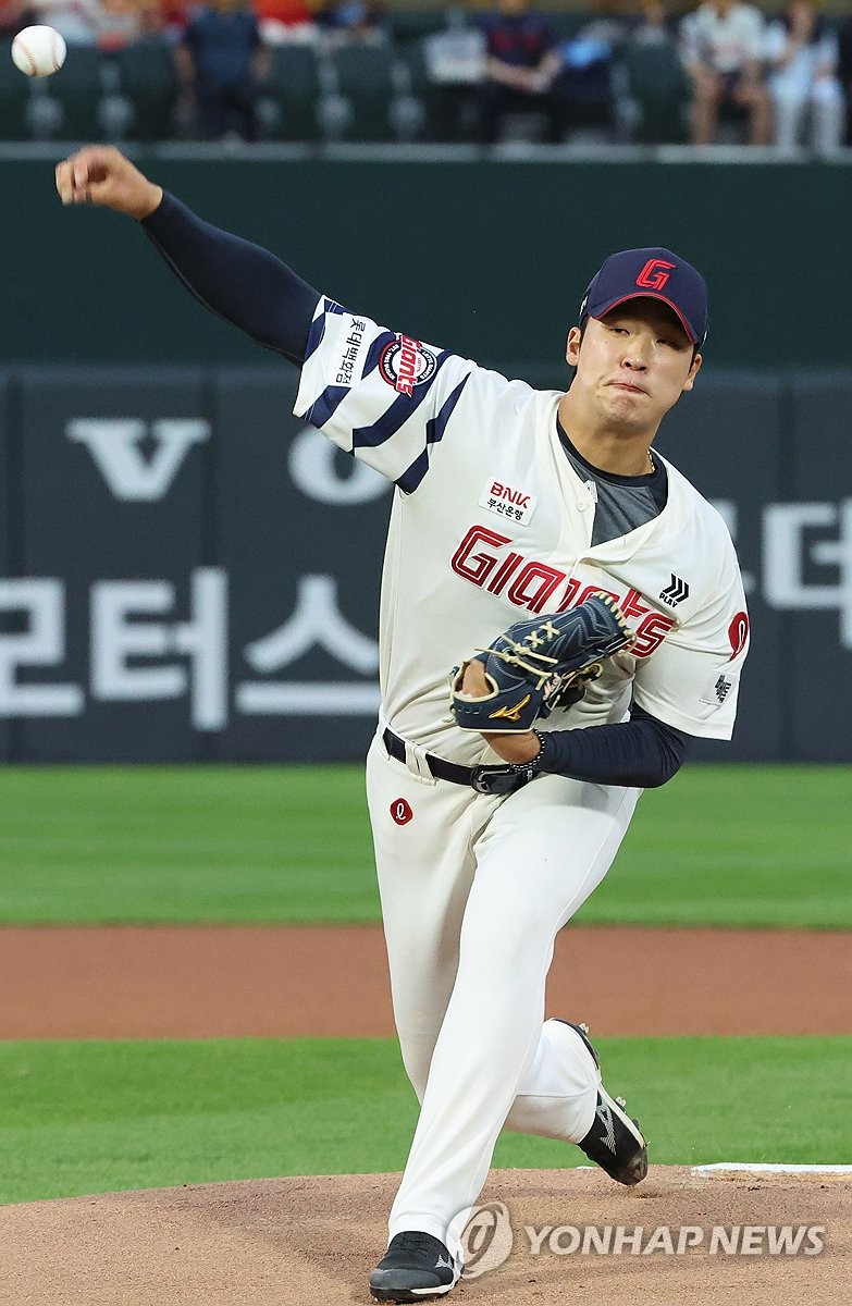 롯데 이민석 / 사진=연합뉴스