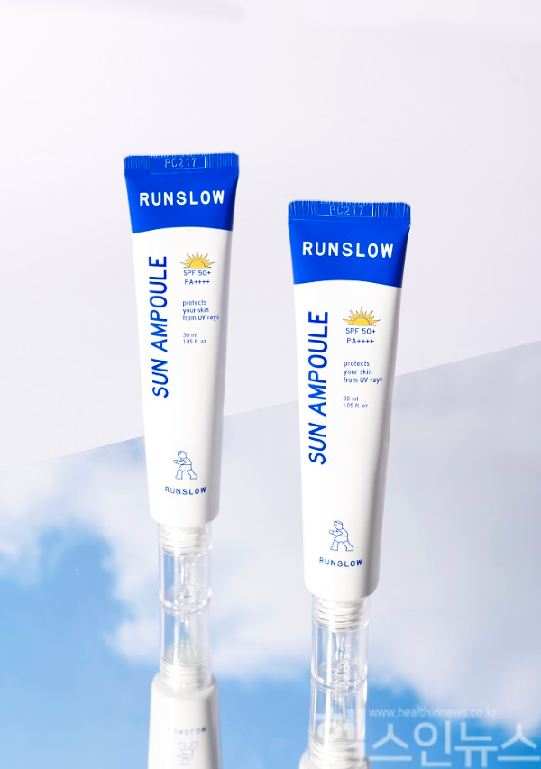 런슬로우, 빠른 흡수·부드러운 발림성 '에이징 쉴드 선앰플' 출시